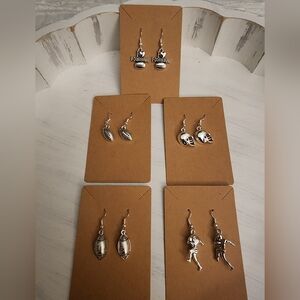 Football earrings bundle